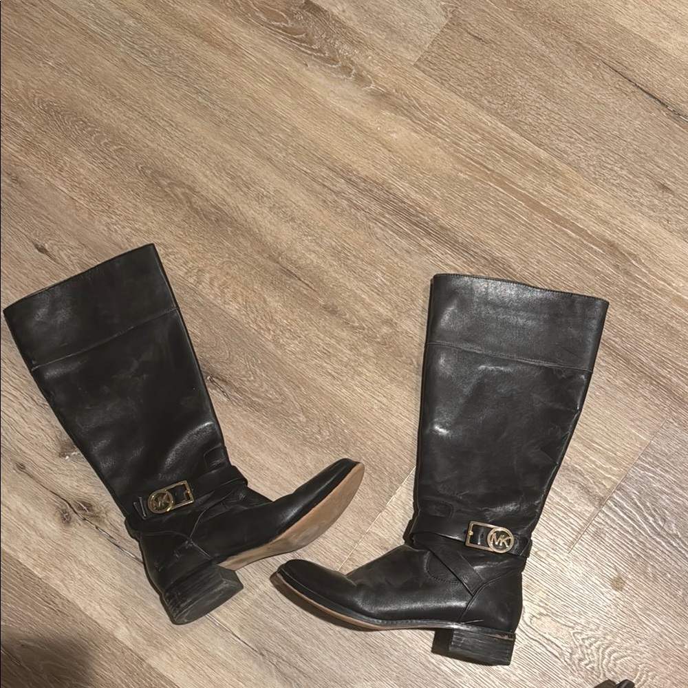 MICHAEL Michael Kors Black Heeled Boots
